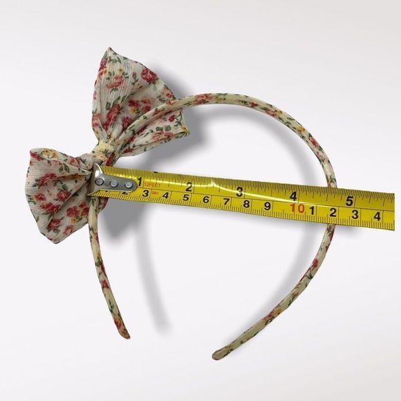 3/$15 Floral Bow Headband - Picture 2 of 4
